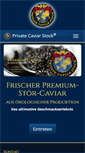 Mobile Screenshot of fresh-caviar.de